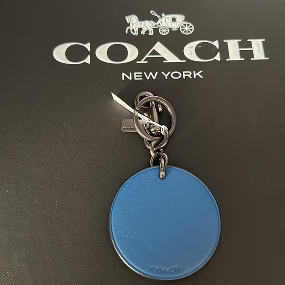 NWT Coach F32659 Vintage Fisher Doctor DOODLE Duck Toy Bag Charm Leather FOB - Picture 6 of 8